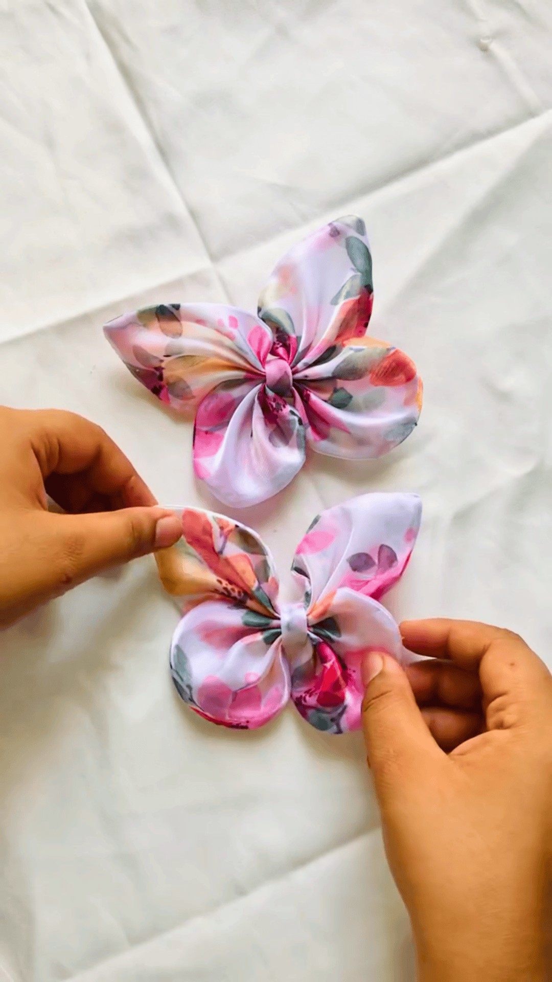 How to Make a Butterfly Bow Hair Clip