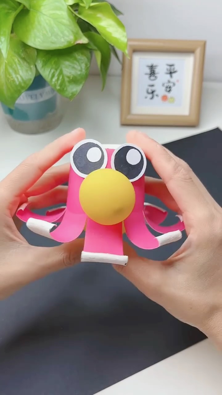 DIY Paper Cup Octopus Craft