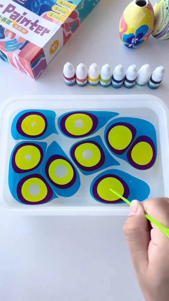 Creating Stunning Floral Art with Water Marbling