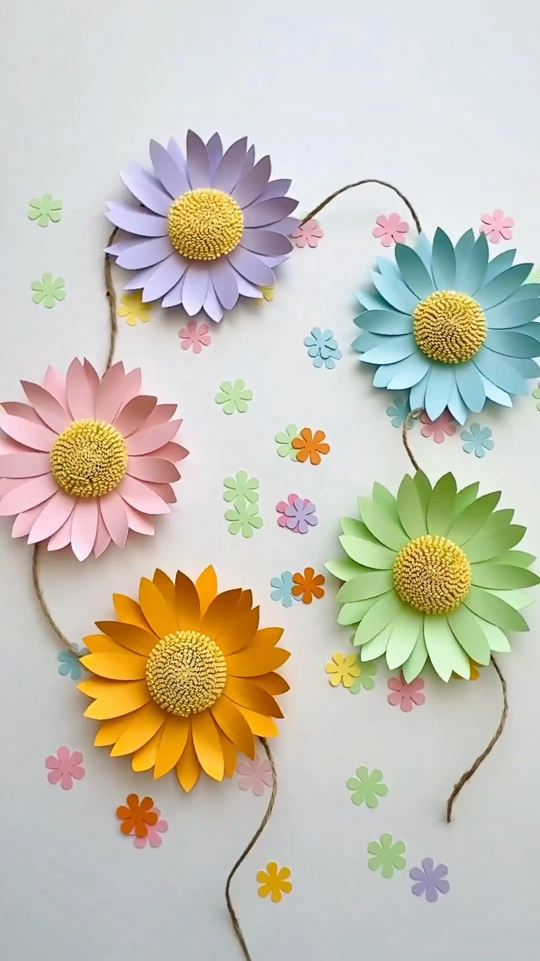 DIY Daisy Flower Garland Tutorial: Bring a Splash of Spring into Your Home!