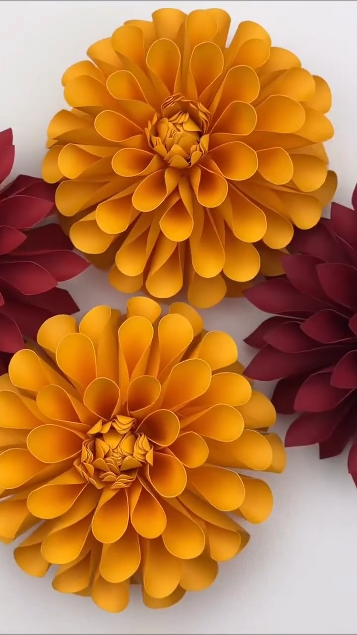 DIY Multi-Layer Paper Flower Tutorial