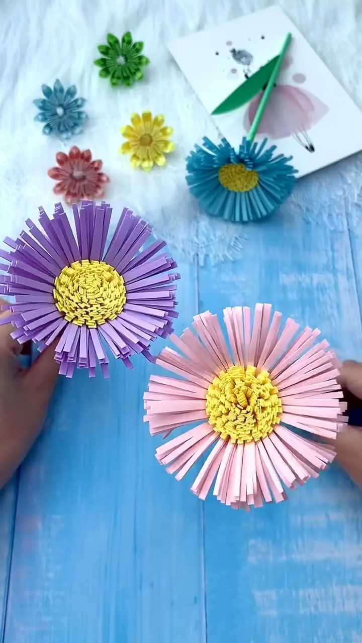 How to Make a Creative Paper Flower Craft: A Step-by-Step Guide