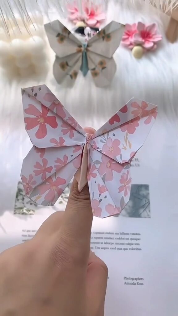 DIY Handmade Beautiful Paper Butterfly Bookmark