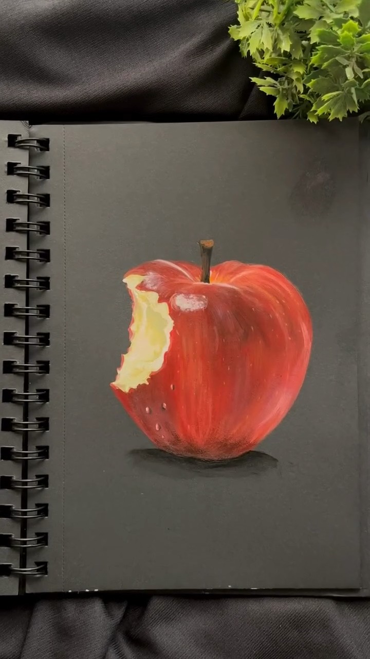 Realistic Apple Drawing Made Easy