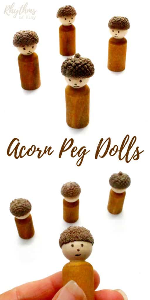 Acorn Peg Dolls