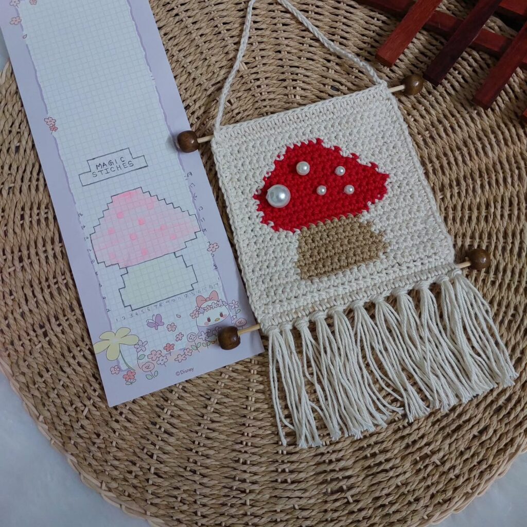 Mushroom Wall Hanging