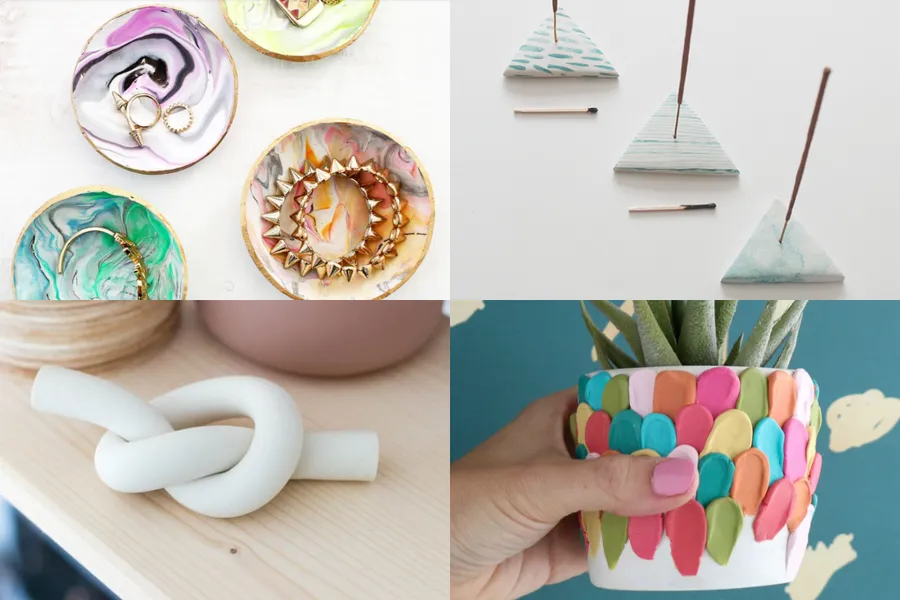 15 Beautiful Polymer Clay Craft Ideas