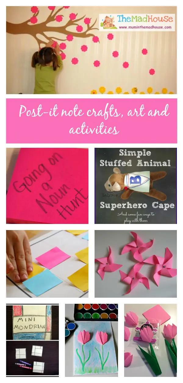 13+ Creative Sticky Note Craft Ideas